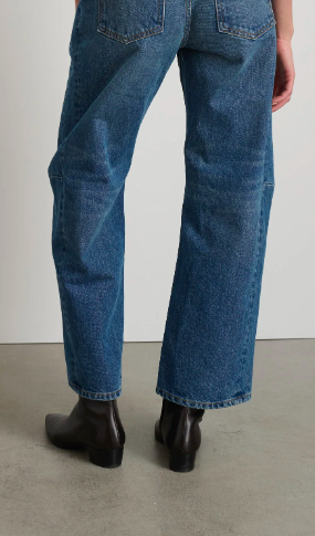 B SIDES LASSO HIGH SLIM デニム B Sides - Slim Lasso Jean Liesl Blue — Bosco's Mercantile